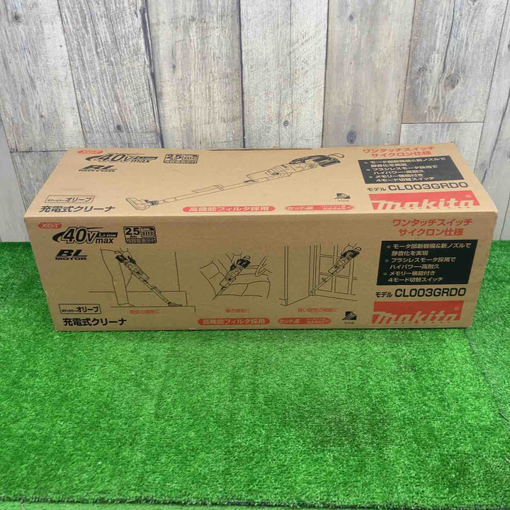 【未使用品】マキタ(makita) コードレスクリーナー CL003GRDO【富山店】◇M