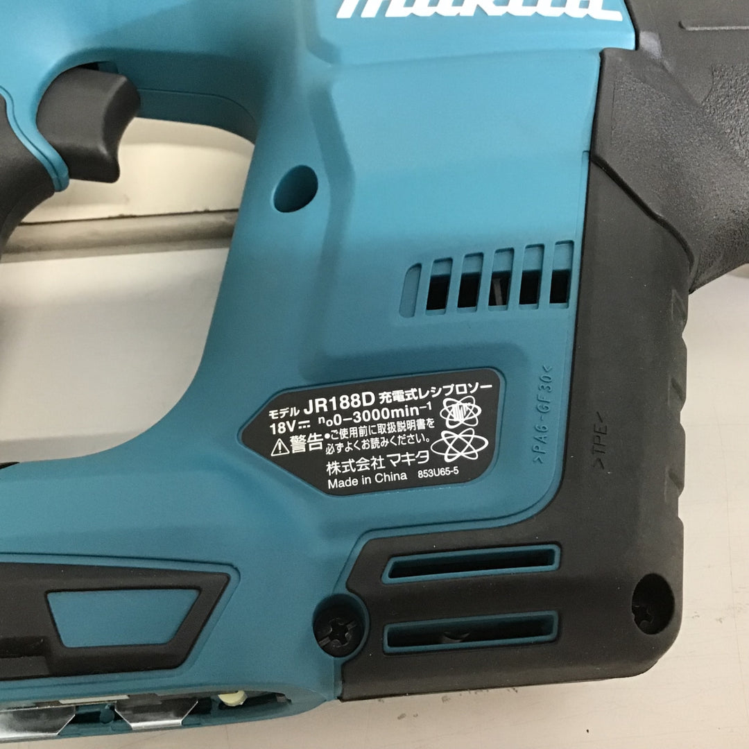 ★マキタ(makita) コードレスレシプロソー JR188DRGX【戸田店】