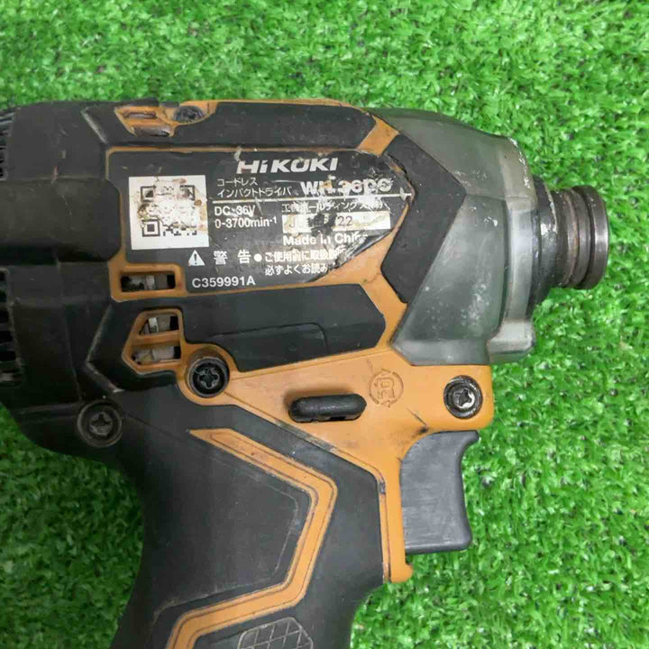 ★ハイコーキ(HIKOKI ※旧:日立工機) コードレスインパクトドライバ WH36DC(2XPS)(GC)【草加店】