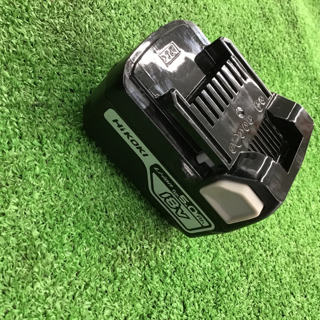 【店頭受取り限定】HiKOKI(ハイコーキ) 18V コードレス刈払機 刈刃径230mm 両手ハンドル 5.0Ah蓄電池1個、充電器、チップソー付 CG18DA(JC)【桶川店】
