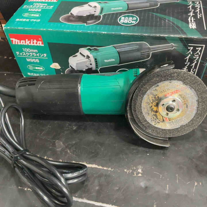 ◇マキタ(makita) 100mmディスクグラインダ DIY M966【草加店】