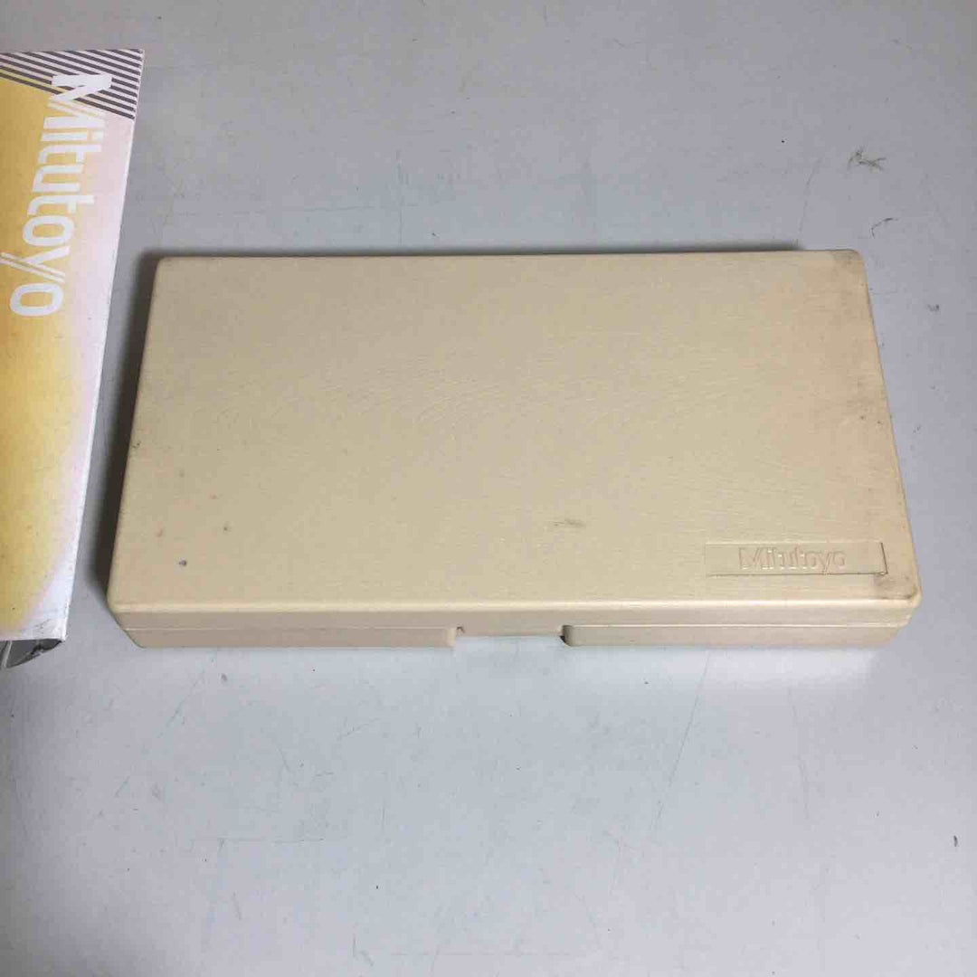 【美品】 ミツトヨ Mitutoyo 替駒式マイクロメーター 目量0.01mm TMC-50 126-126 測定範囲25～50mm 【戸田店】