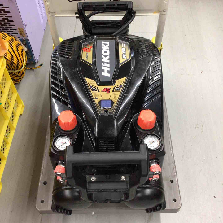 ★ハイコーキ(HIKOKI ※旧:日立工機) エアコンプレッサー EC1445H3(CS) ブラック 黒【戸田店】