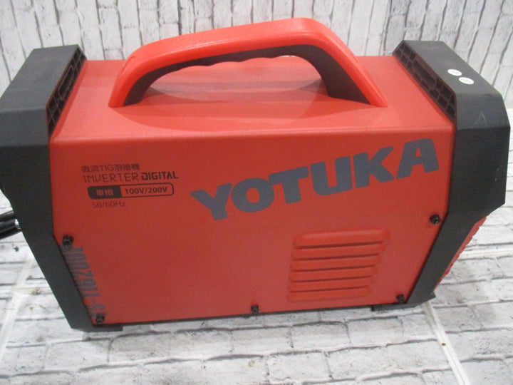 【店頭受取り限定】YOTUKA ハイガー TIG溶接機 YS-TIG200P 100/200V兼用 ガスのおまけ付き 通電のみ確認【川口店】