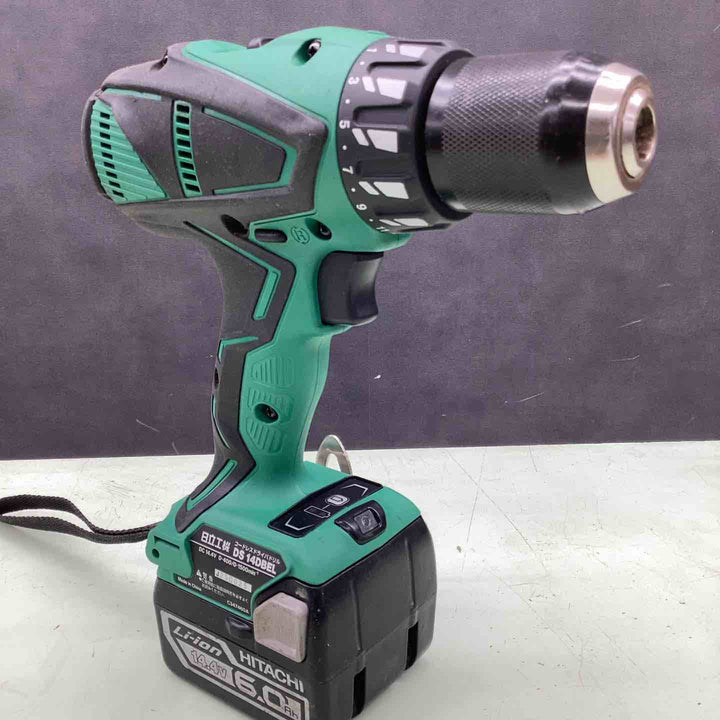 ★ハイコーキ(HIKOKI ※旧:日立工機) コードレスドリルドライバー DS14DBEL(2LLCK)【越谷店】