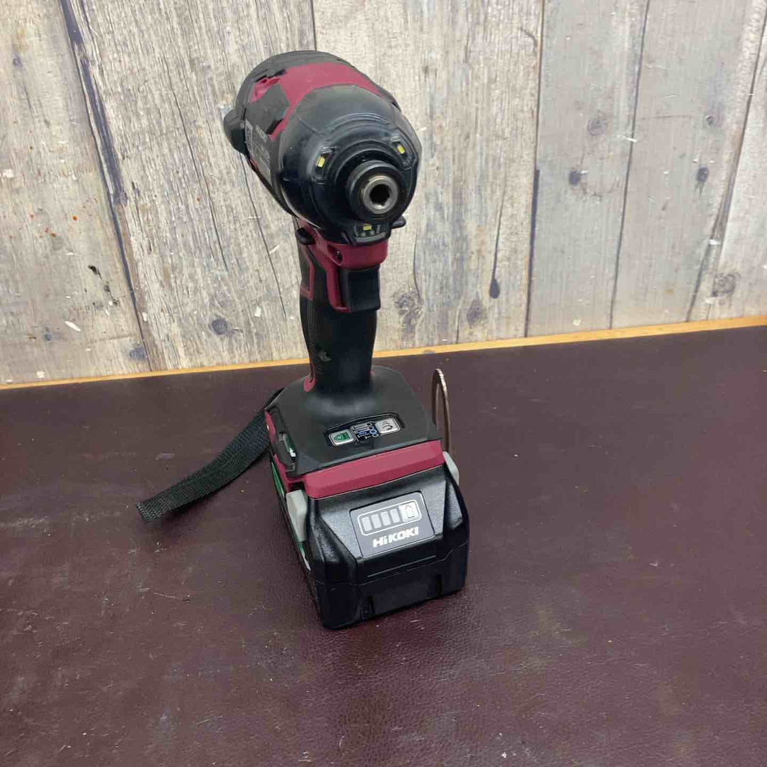 【中古品】ハイコーキ(HIKOKI ※旧:日立工機) コードレスインパクトドライバー WH36DC(2XPR)【東大和店】