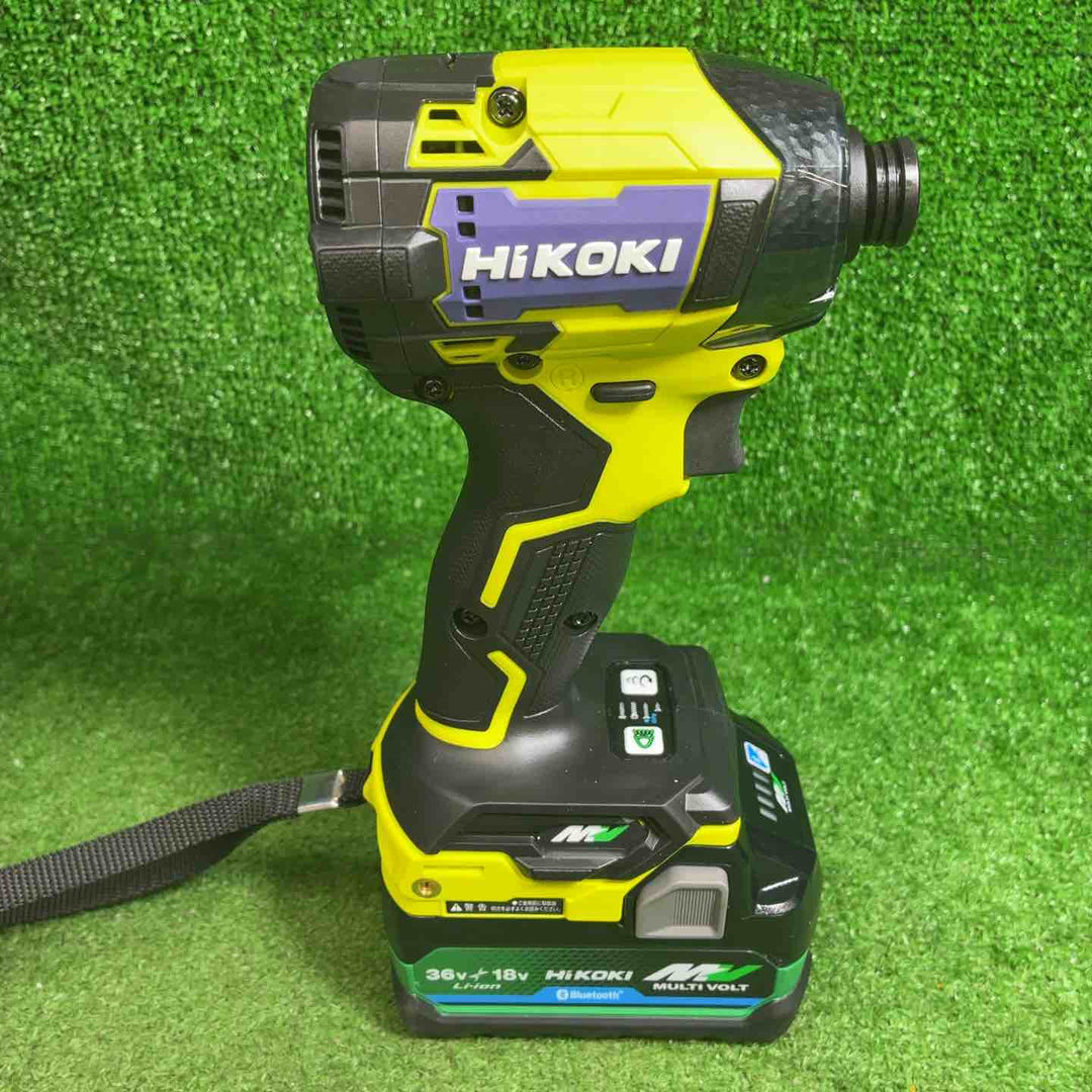 ハイコーキ(HIKOKI ※旧:日立工機) コードレスインパクトドライバ スパイダーイエロー WH36DD(2XHYSZ)【藤沢店】