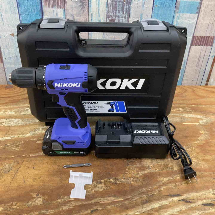 ◇HiKOKI(ハイコーキ) 18V コードレス ドライバドリル チャック  充電器 FDS18DA【柏店】