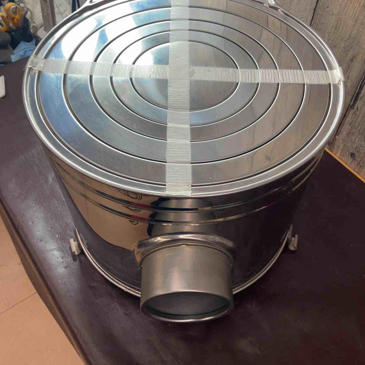 【中古美品】ホンマ製作所 ステンレス時計1型 AS-60(薪ストーブ)※未使用保管品【東大和店】