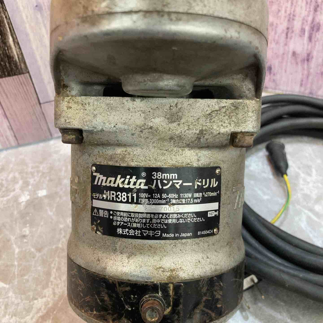 【中古品】マキタ makita 38mm ハンマドリル HR3811【八潮店】
