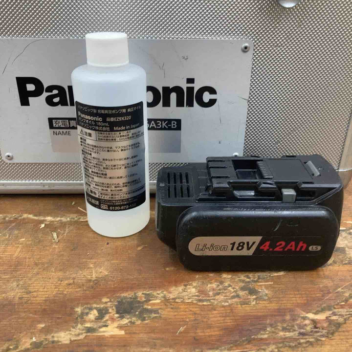 ◇パナソニック(Panasonic) コードレス真空ポンプ EZ46A3X-B【柏店】