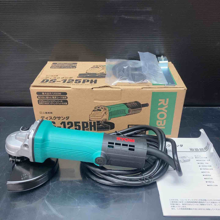 【未使用品】リョービ(RYOBI) ディスクサンダー DS-125PH 623507A【川越店】