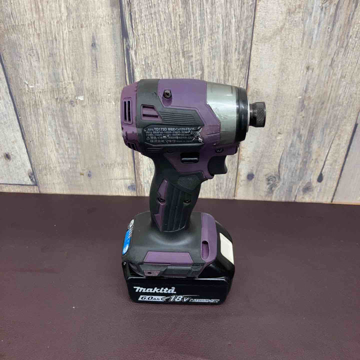 【中古品】 マキタ(makita) 18V コードレスインパクトドライバー TD173DGXAP フルセット 【東大和店】