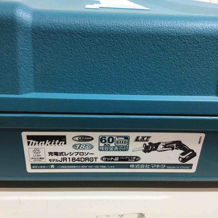 ★マキタ(makita) コードレスレシプロソー JR184DRGT【戸田店】
