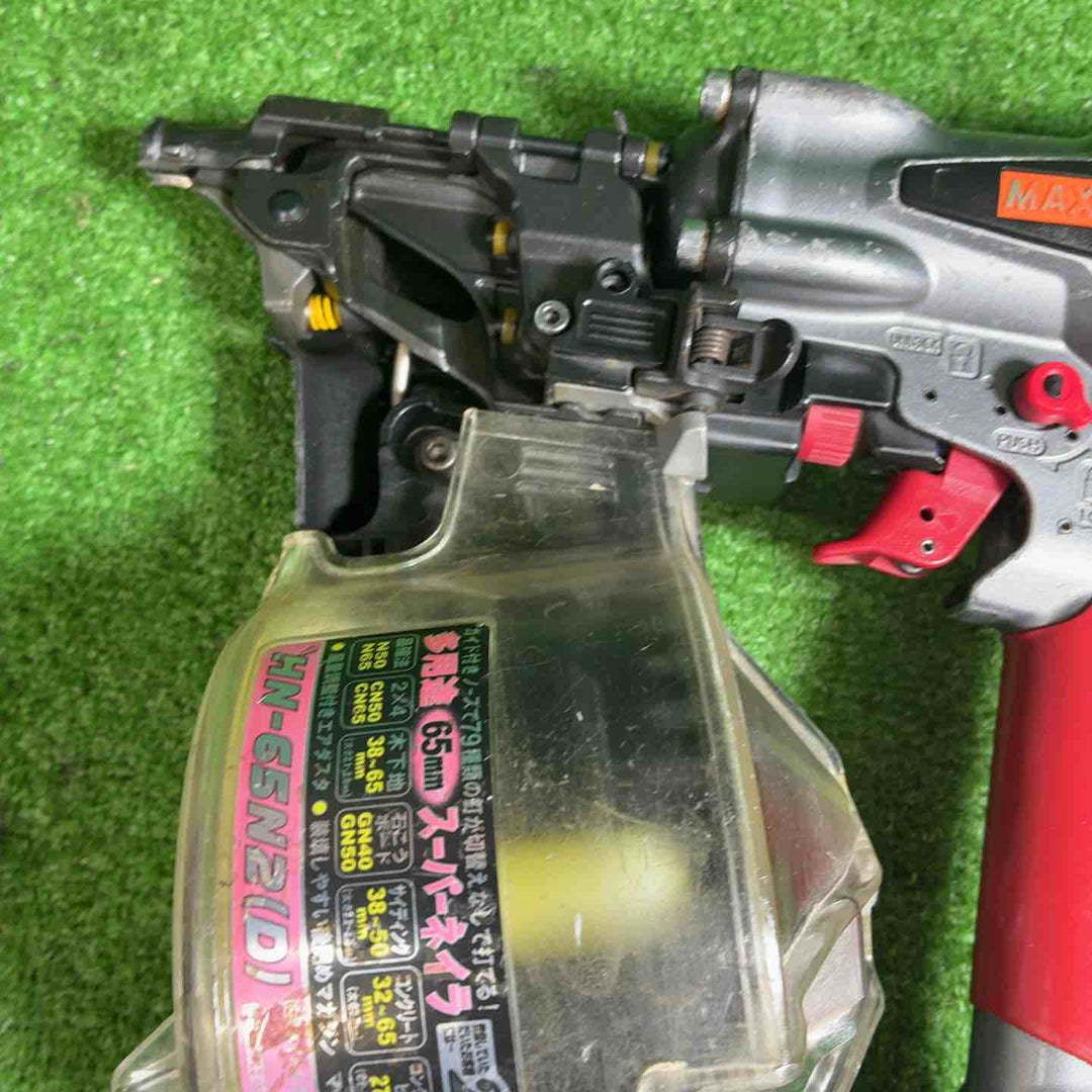中古品】 マックス (MAX) 高圧エア釘打ち機 HN-65N2(D)-G 【藤沢店 