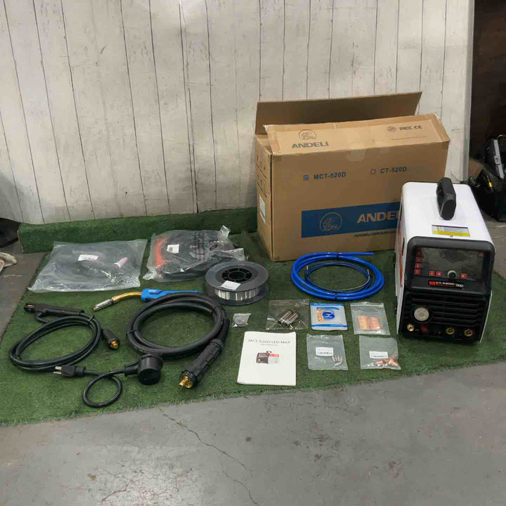 【店頭受取り限定】ANDELI 溶接機 MCT-520D 110V/220V兼用【川口店】