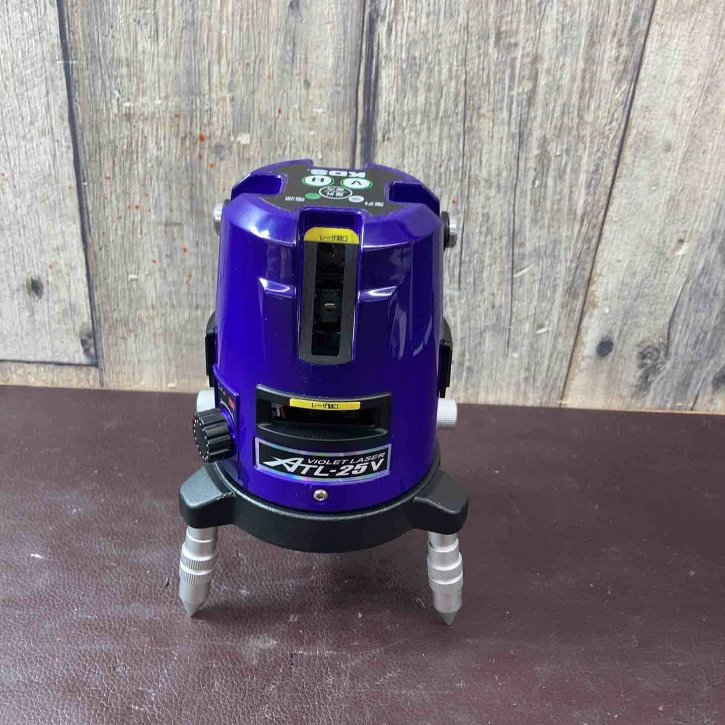 中古美品】 KDS オートラインレーザー ATL-25V パープルライン 【東大
