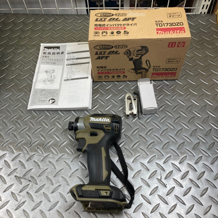 マキタ(makita) コードレスインパクトドライバー TD173DZO【川崎店】