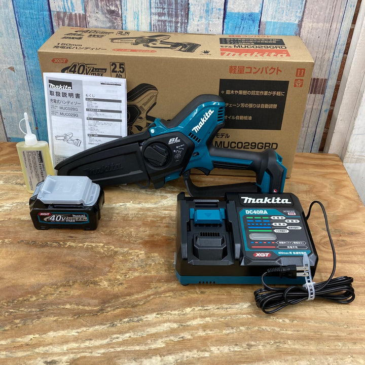 ★マキタ(makita) 40Vmax 150mmコードレスチェンソー MUC029GRD【柏店】