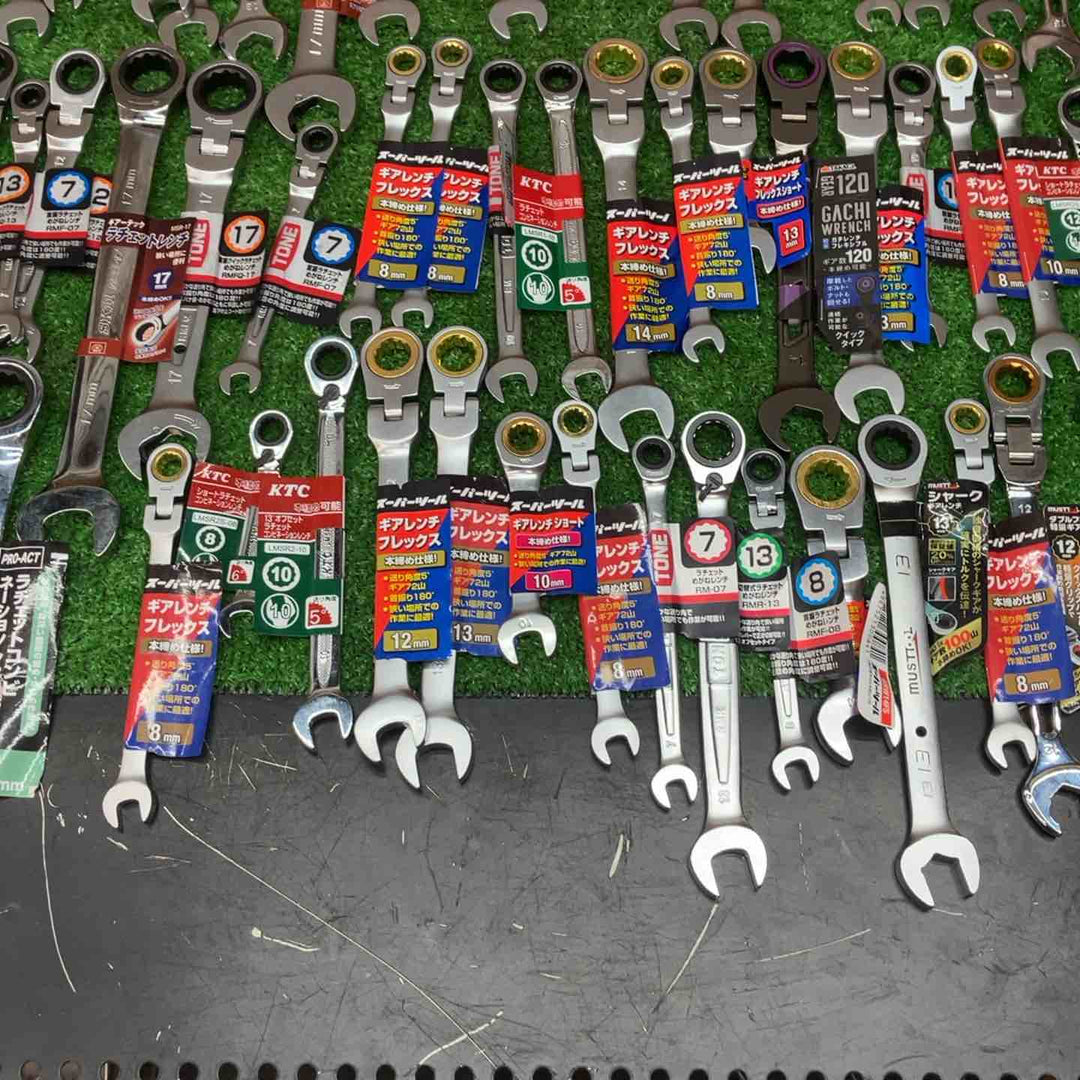 未使用品 ギアレンチ まとめ売り KTC スーパーツール等 サイズ複数 100個セット！【川越店】
