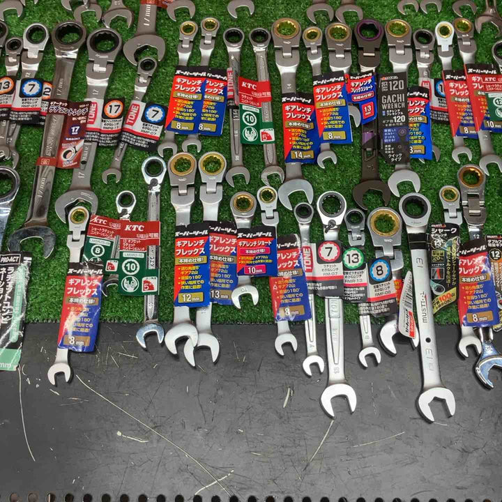 未使用品 ギアレンチ まとめ売り KTC スーパーツール等 サイズ複数 100個セット！【川越店】