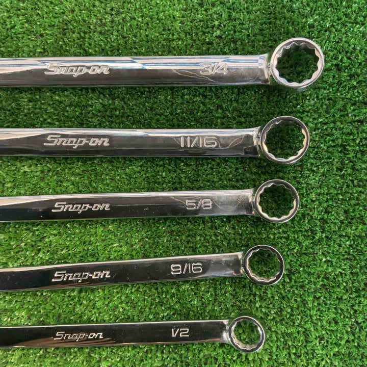 スナップオン(Snap-on)　コンビネーションレンチ　9点セット　インチサイズ詳細記載　【草加店】