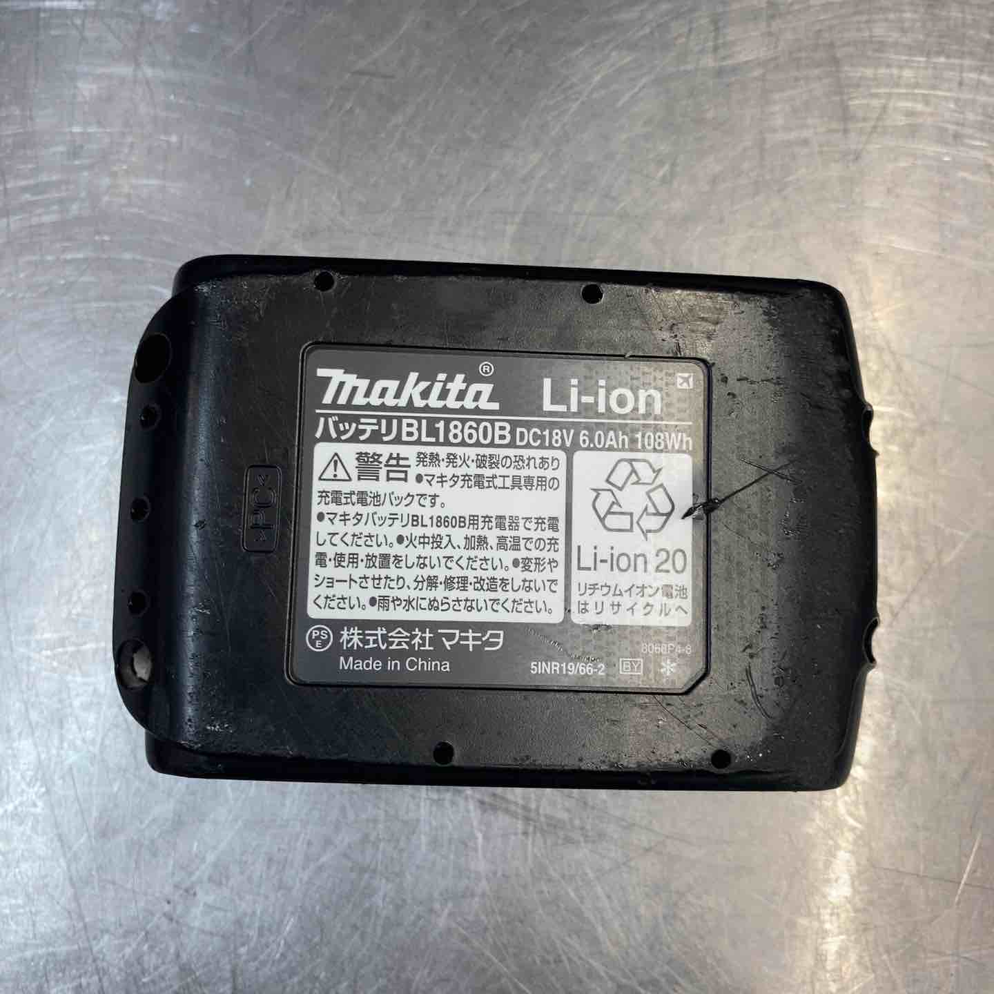 中古品】 マキタ 充電式35mm面木釘打ち機 FN350DZ 18V バッテリー1個