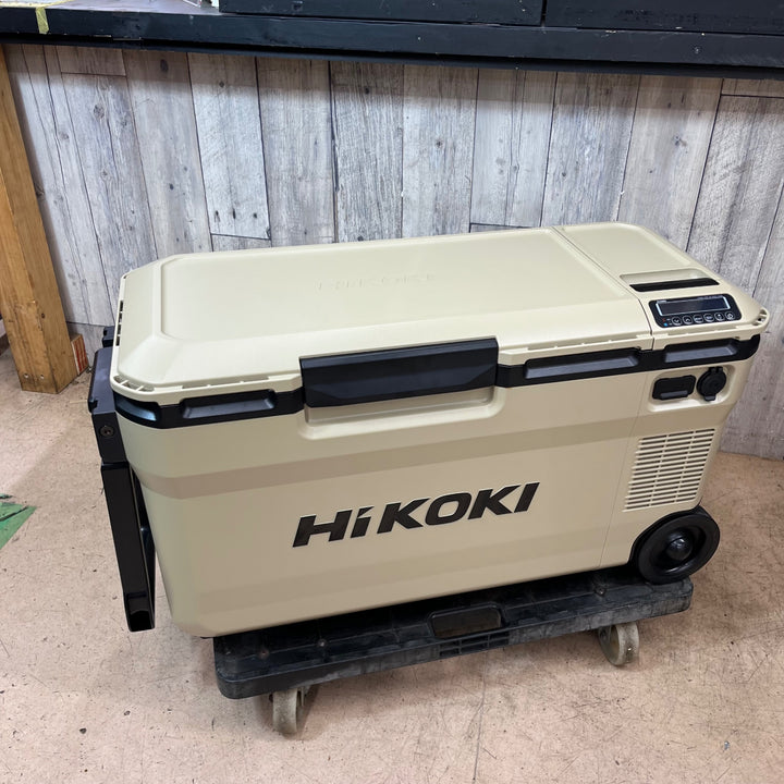 【中古美品】◇ハイコーキ(HiKOKI)コードレス ポータブル 冷温庫 UL18DE 36L  サンドベージュ【東大和店】