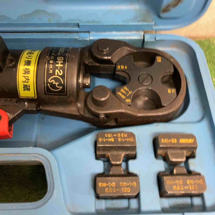 ☆泉精器(IZUMI) 手動油圧式圧着工具 9H-2【町田店】