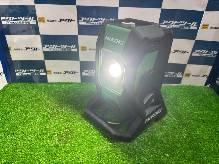 ○HiKOKI(ハイコーキ) 18V コードレス LED ワークライト ダイヤル式調光機能付き UB18DB(NN)【草加店】