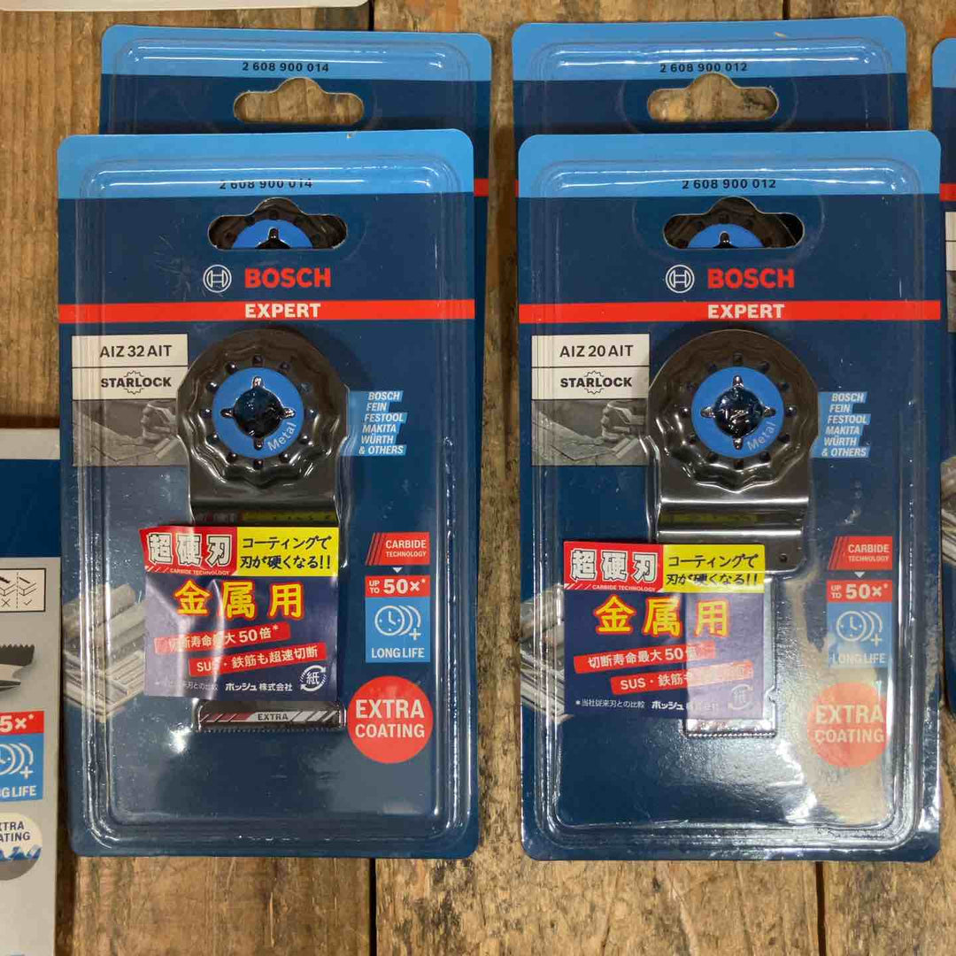【未使用品】ボッシュ(BOSCH) マルチツール 替刃 計40点 木材用 金属 炭素工具鋼 バイメタル 兼用 STARLOCK スターロック【所沢店】