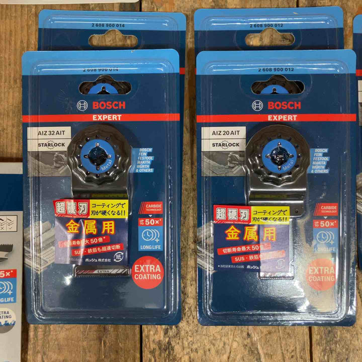 【未使用品】ボッシュ(BOSCH) マルチツール 替刃 計40点 木材用 金属 炭素工具鋼 バイメタル 兼用 STARLOCK スターロック【所沢店】