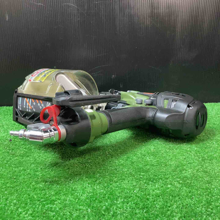 【美品】★マックス(MAX) 高圧エア釘打ち機 HN-65N4(D)_ミリタリーグリーン【岩槻店】