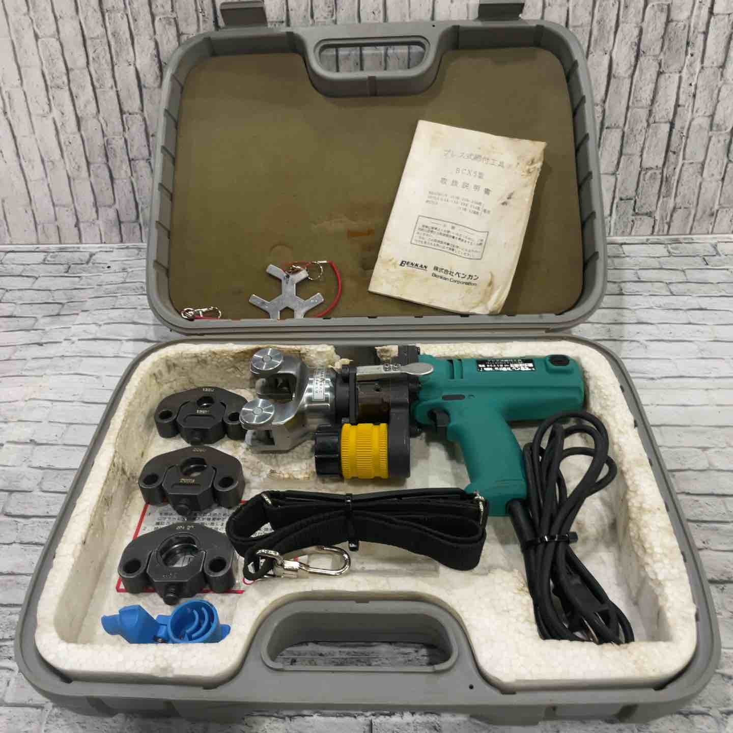 ◇ベンカン(BENKAN) プレス式締付工具 BCX5型 モルコジョイント 専用
