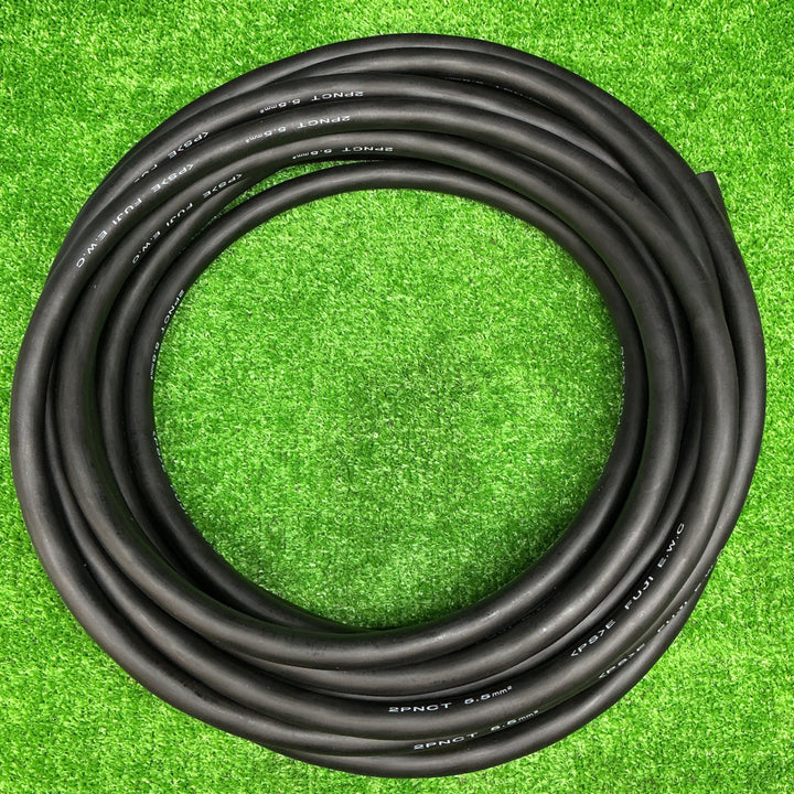 富士電線  2種EPゴム絶縁クロロプレンゴムキャブタイヤケーブル 5.5m㎡ 3心  2PNCT5.5SQ×3C 約3.9kg【電材館越谷店】