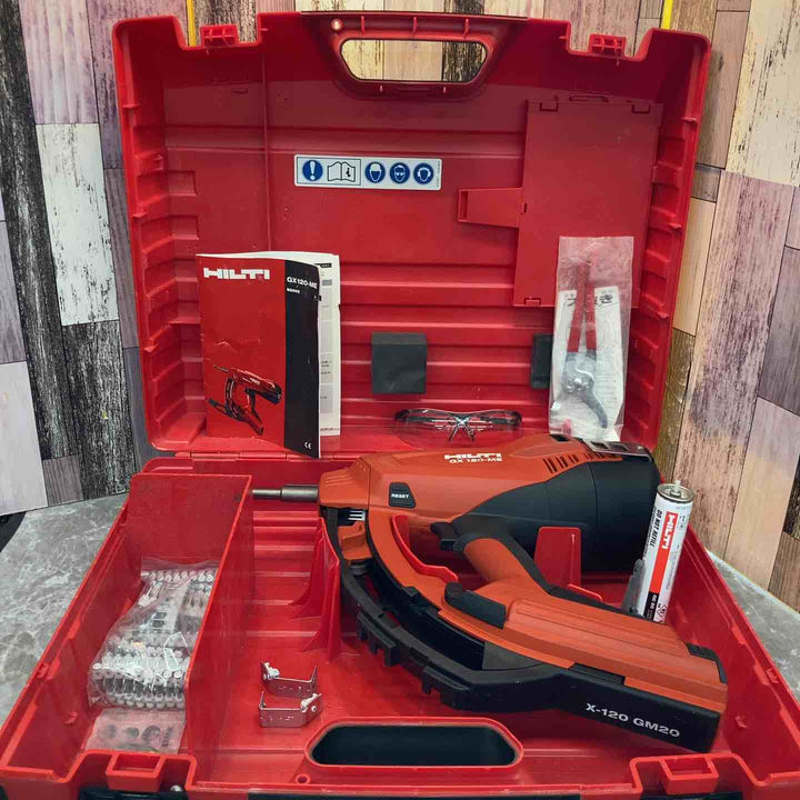 ◇ヒルティ(HILTI) ガス式鋲打機 GX120-ME 電気・機械設備用【八潮店】