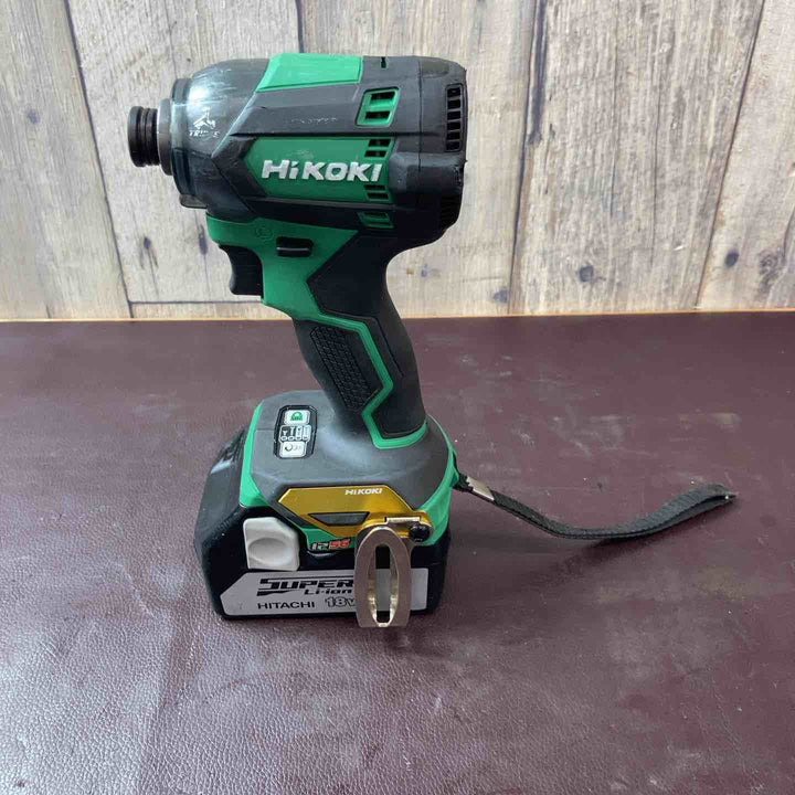 【中古品】 ハイコーキ(HIKOKI ※旧:日立工機) 18V コードレスインパクトドライバー WH18DC(NN) 【東大和店】
