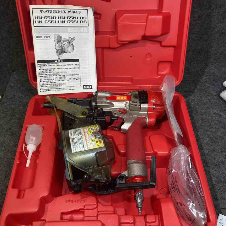 マックス(MAX) 高圧エア釘打ち機 HN-65N1【桶川店】