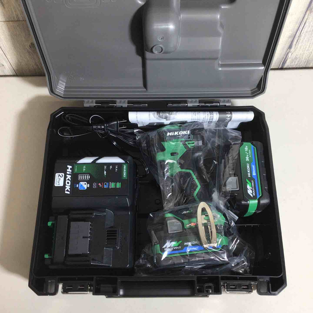 ★ハイコーキ(HIKOKI ※旧:日立工機) コードレスインパクトドライバ アグレッシブグリーン WH36DD(2XHLSZ)【戸田店】