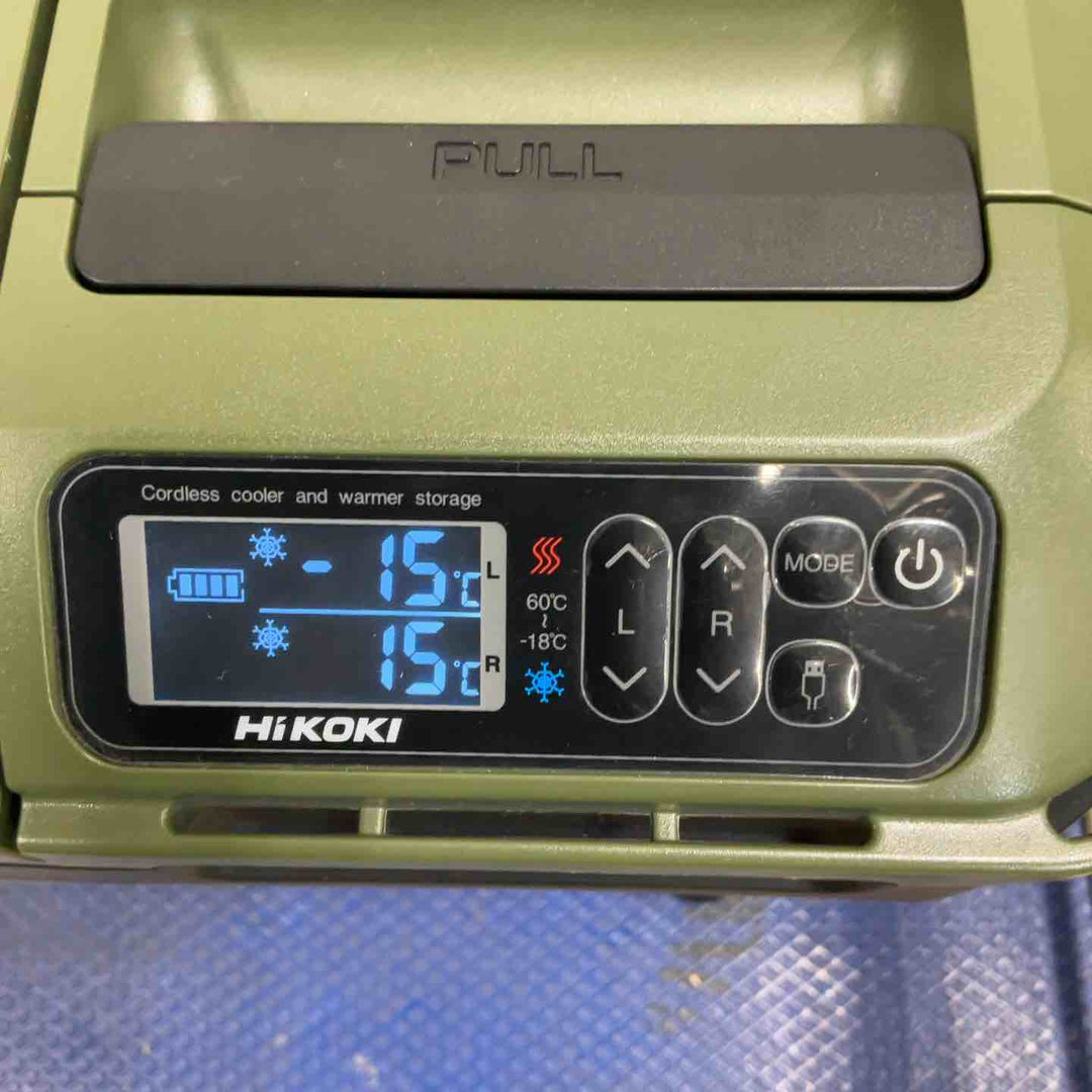 ☆ハイコーキ(HIKOKI ※旧:日立工機) コードレス冷温庫 UL18DB(WMG)【草加店】