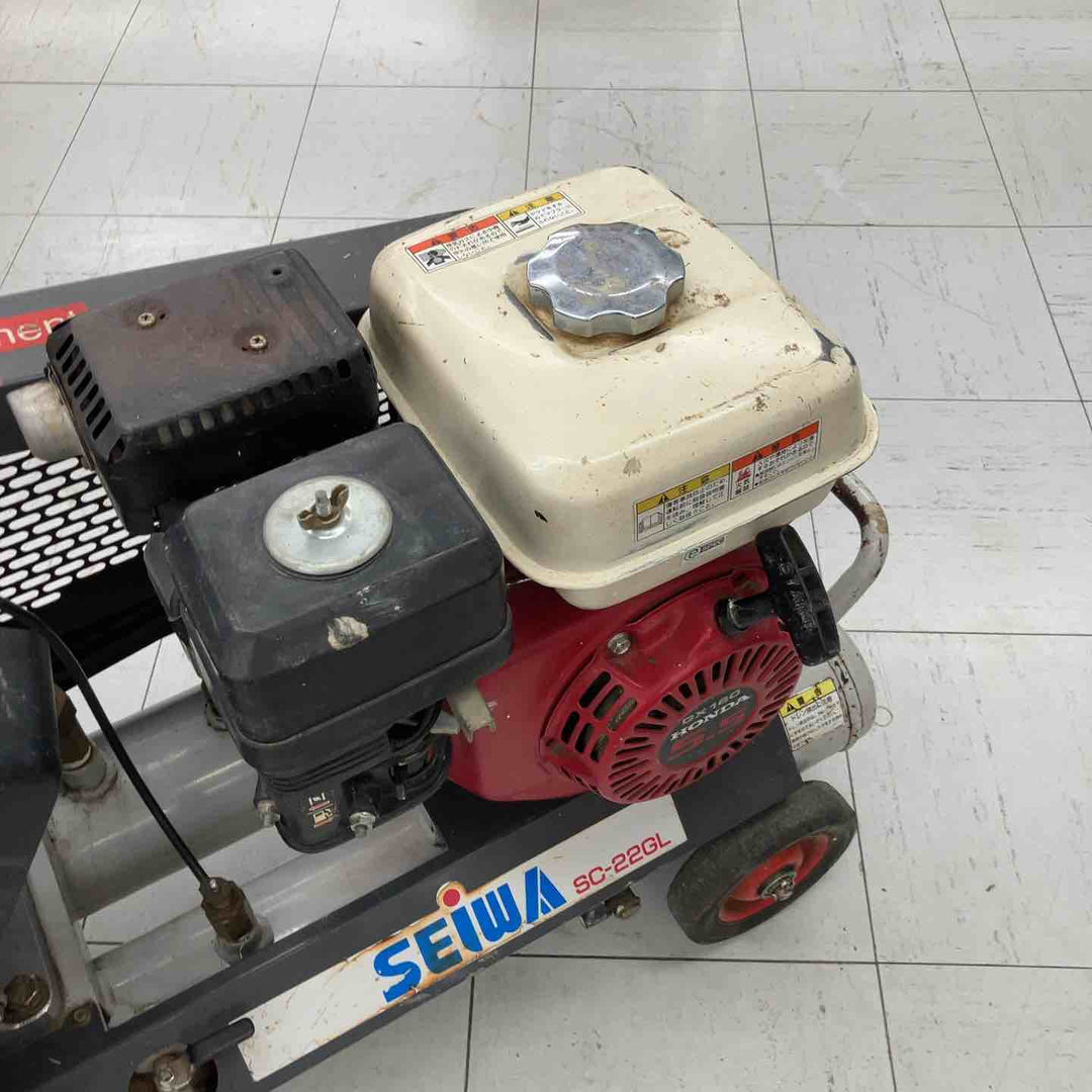 【中古品・店頭受取り限定】 セイワ/SEIWA エンジンコンプレッサー・SC-22GL 【鴻巣店】