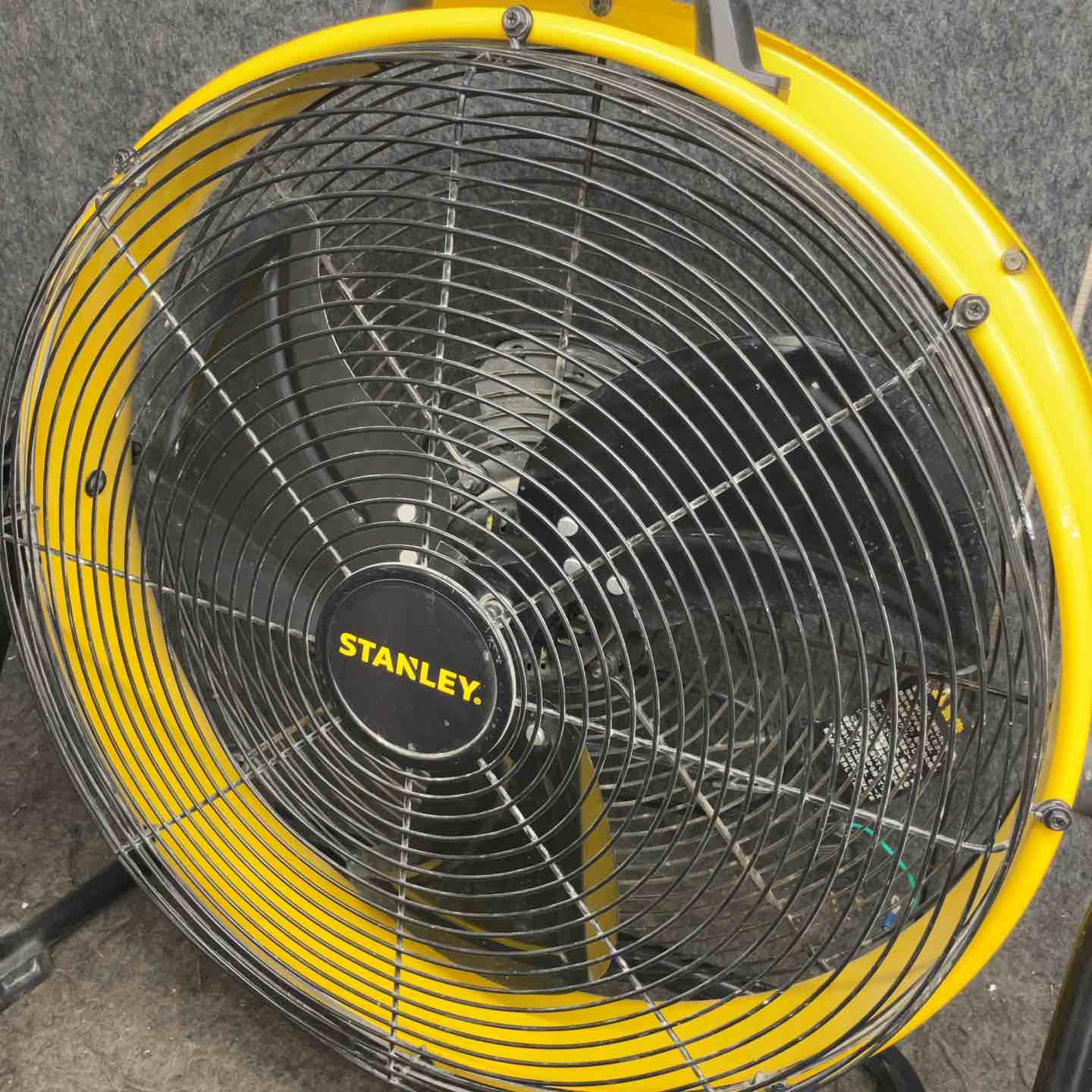店頭受取り限定】◇スタンレー(STANLEY) ドラム式工場扇 羽根径50cm