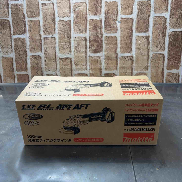 【未使用品】マキタ(makita) 100mmコードレスディスクグラインダ GA404DZN (GA404DN)【所沢店】
