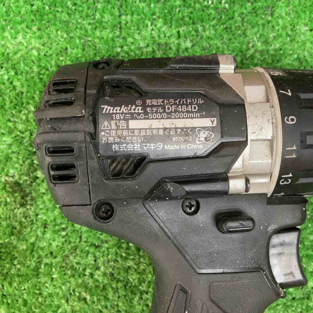 ◇マキタ(makita) コードレスドリルドライバー DF484DRGXB 黒【川越店】