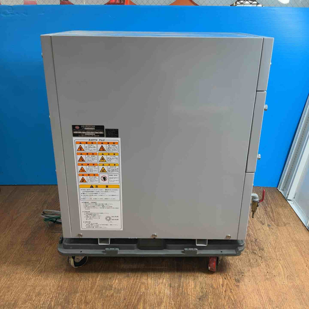 【店頭受取り限定】富士コンプレッサー製作所/FUJI 小型往復空気圧縮機 PS-400 充填3分30秒 パッケージコンプレッサ オイルフリー 静音モデル 450W 100V 23L【岩槻店】