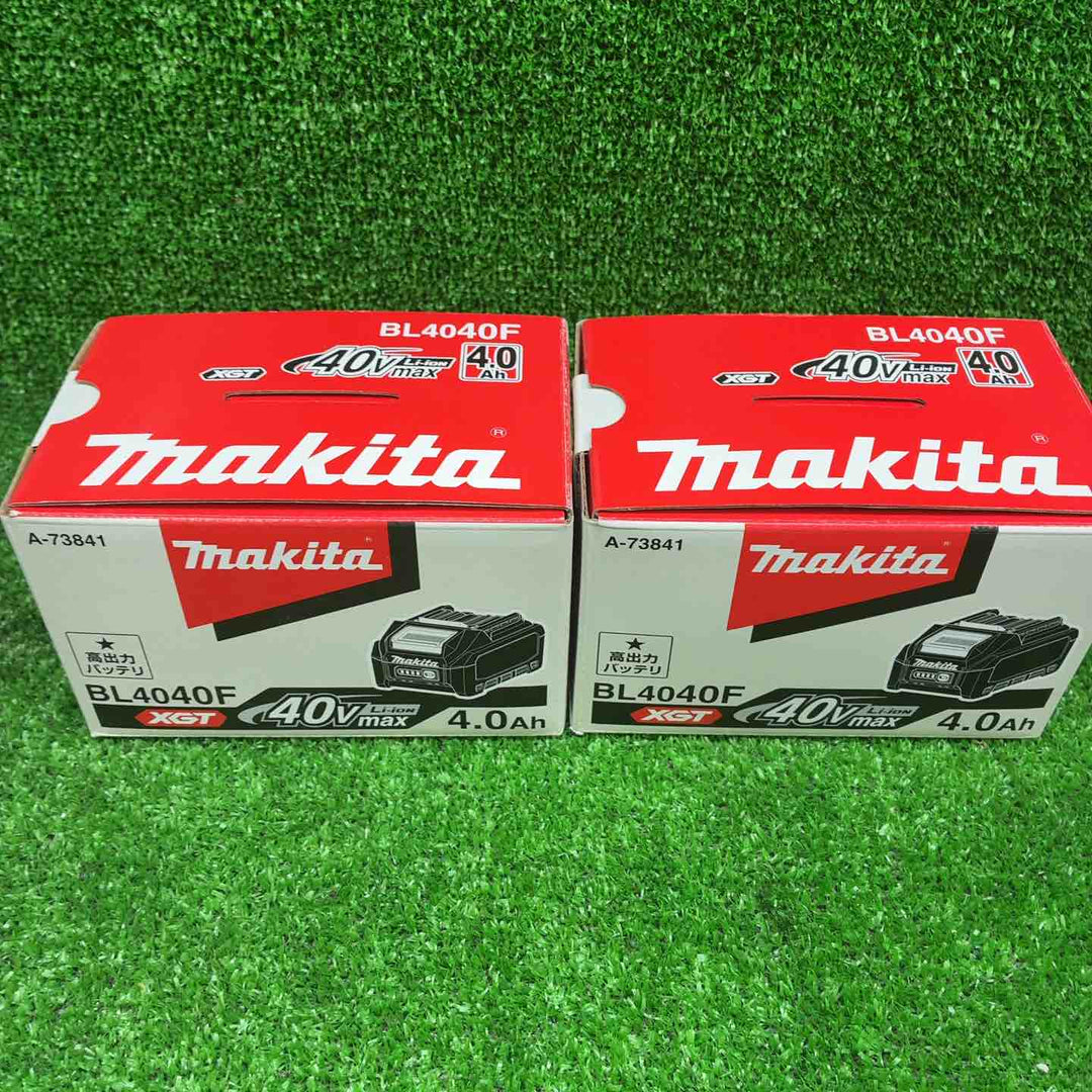 マキタ(makita) リチウムイオンバッテリー 40Vmax/4.0Ah BL4040F 2個セット【藤沢店】