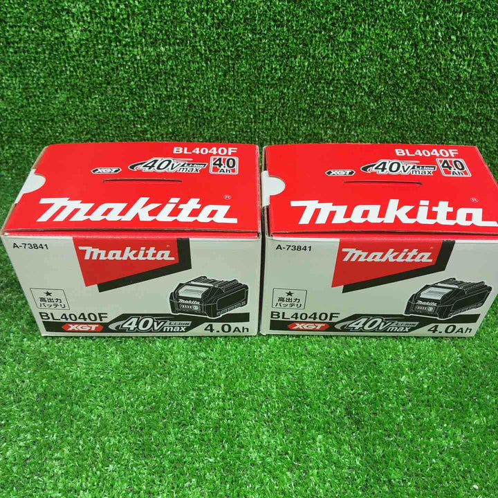 マキタ(makita) リチウムイオンバッテリー 40Vmax/4.0Ah BL4040F 2個セット【藤沢店】