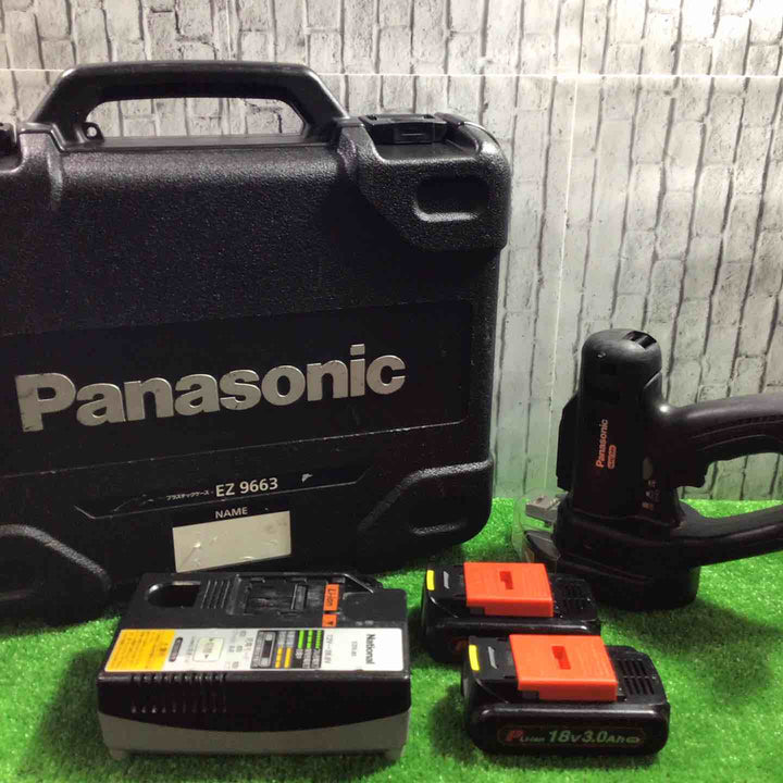 ★パナソニック(Panasonic) コードレス全ネジカッター EZ45A4PN2G-B【川口店】