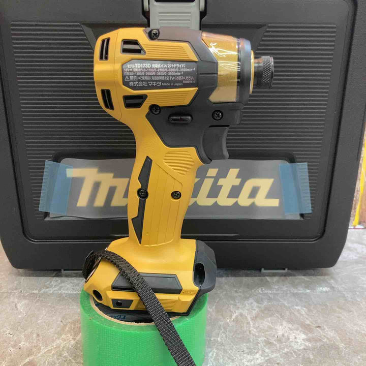 【未使用品】本体+ケース マキタ makita コードレスインパクトドライバー TD173DZPY LTX20周 プレミアムイエロー【八潮店】