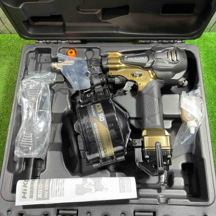 ★ハイコーキ(HIKOKI ※旧:日立工機) 高圧エア釘打ち機 NV50HR2(S)【川口店】